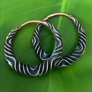 Maya Jewelry Liquid Mind Earring Ear weights in Copper